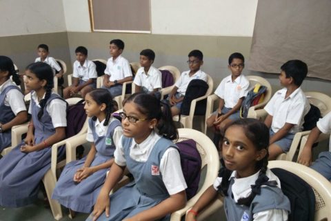 ENGLISH LANGUAGE CLASSES AT SWAMI MUKTANAND SCHOOL