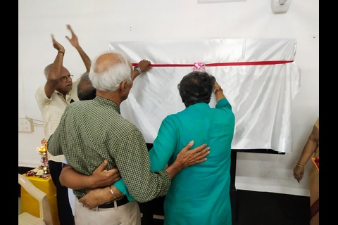 Upa Yoga Class conducted by Isha Yoga Foundation for Standard X students of Modern English School